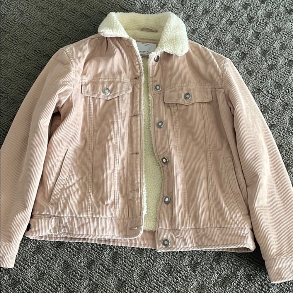 Corduroy & Sherpa jean jacket